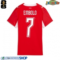 Maglie da calcio Svizzera Breel Embolo #7 Prima Maglia Femminile Mondiali 2026  Manica Corta